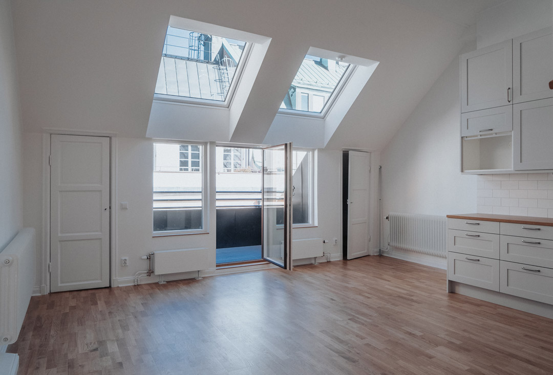 Vindslägenhet Kungsholmstorg