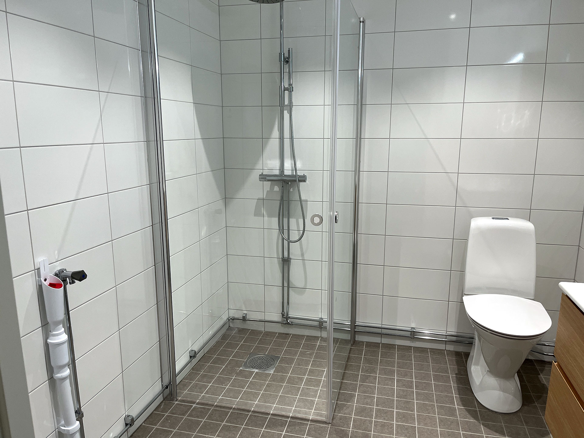 Nyrenoverade badrum i Vendelsö